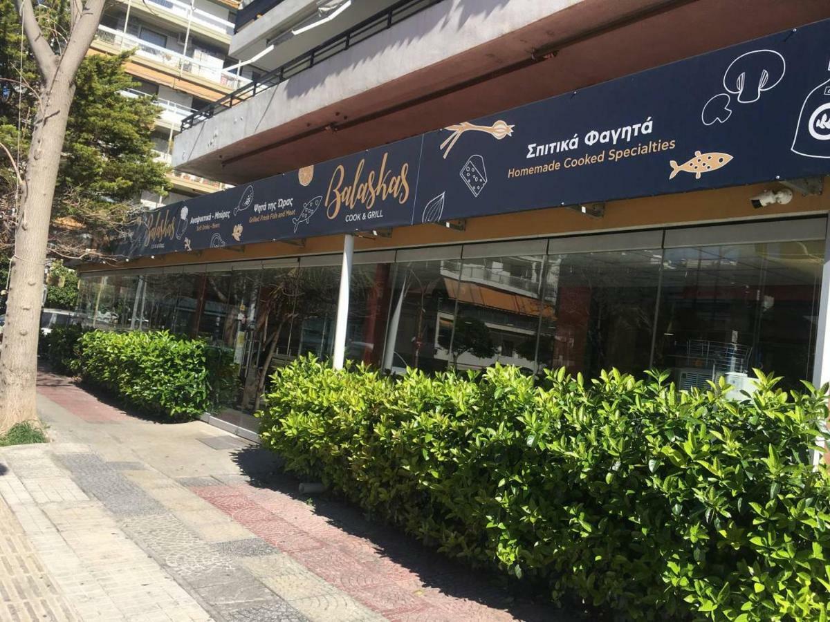 La Vie En Rose Studio,Close To Beach, Paleo Faliro Athén Kültér fotó