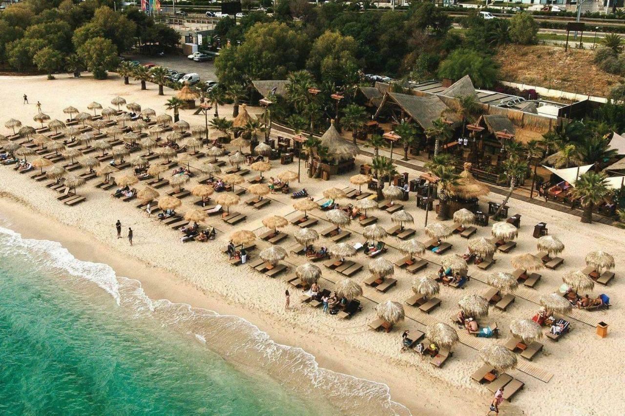 La Vie En Rose Studio,Close To Beach, Paleo Faliro Athén Kültér fotó